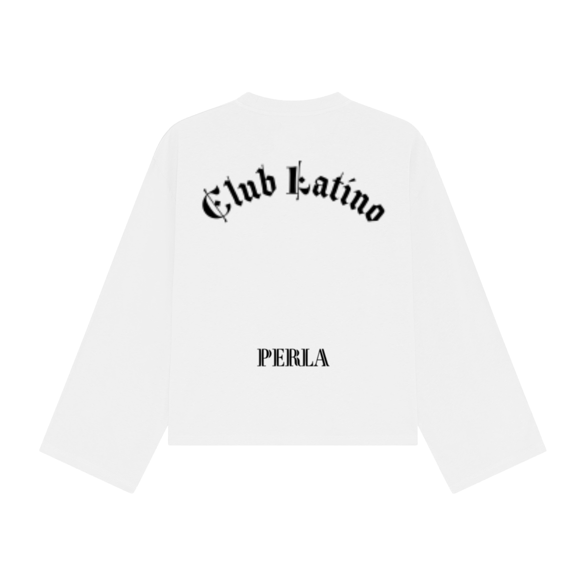 Unisex 100% Combed Cotton Cropped Long Sleeve T-shirt (305 GSM)