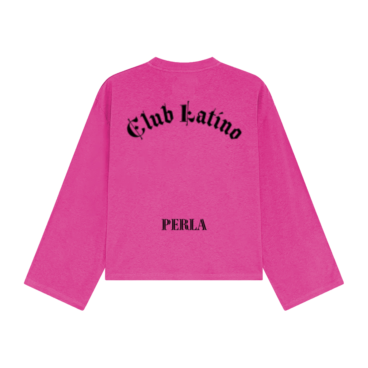 Unisex 100% Combed Cotton Cropped Long Sleeve T-shirt (305 GSM)