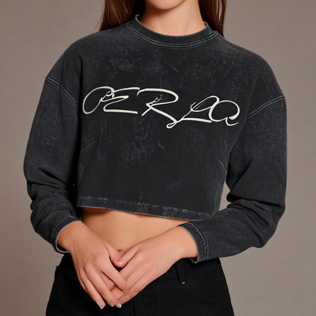 Womens Crop Fit