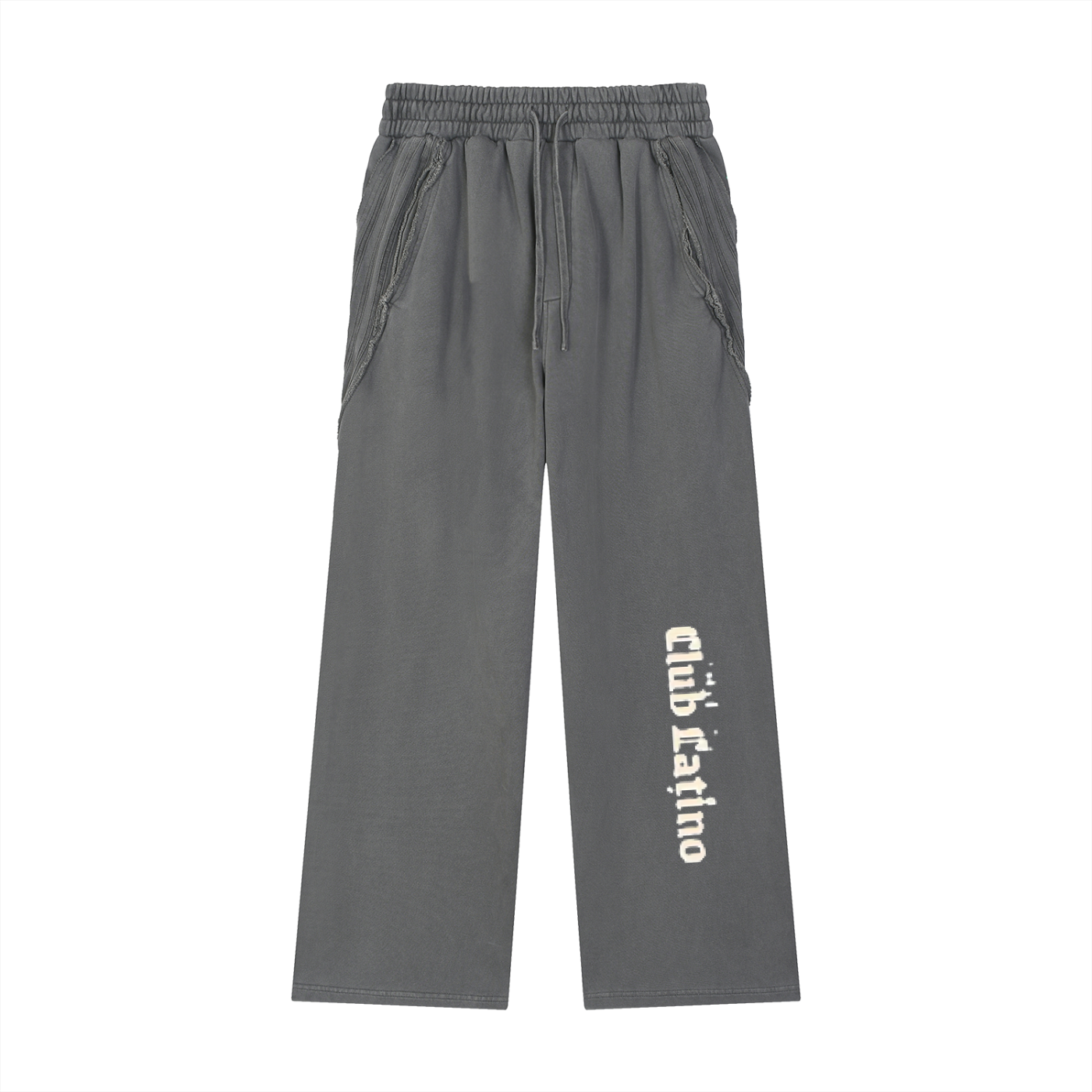 Club Latino Vintage Washed Wide-Leg Pants – Heavyweight Cotton | PERLA