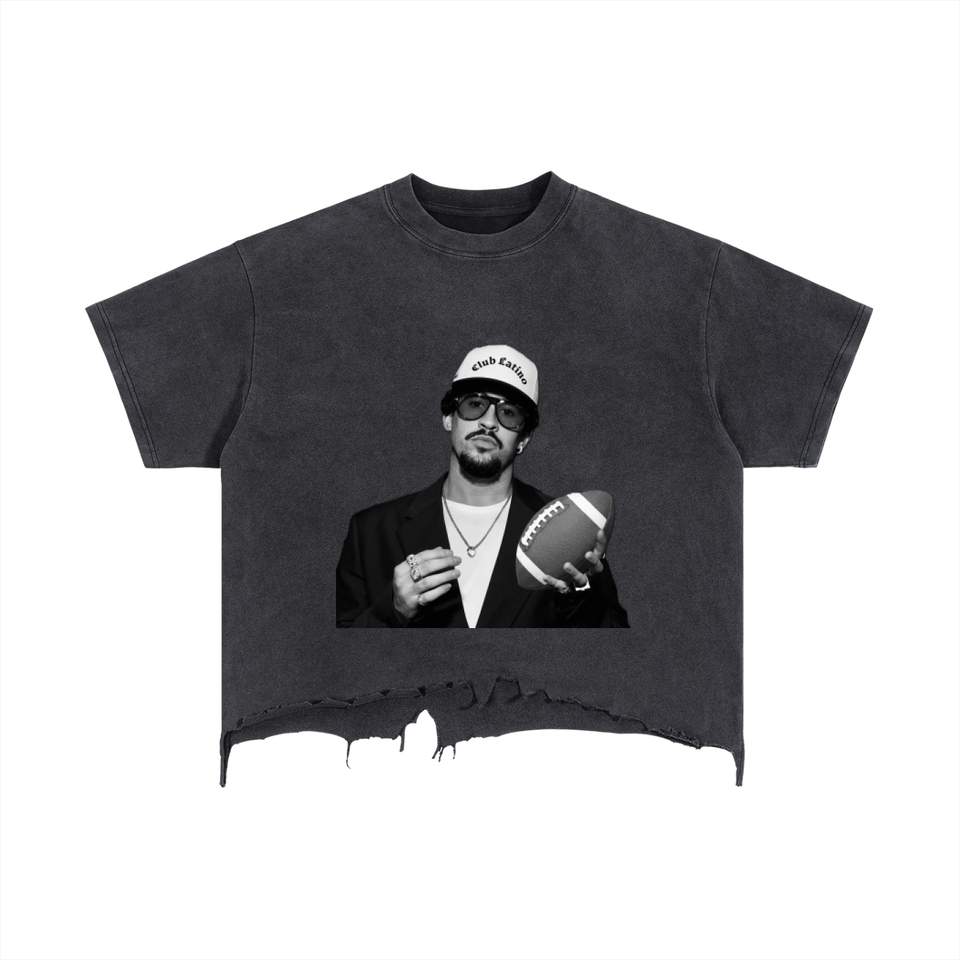 Clun Latino - Benito Bowl Distressed Shirt