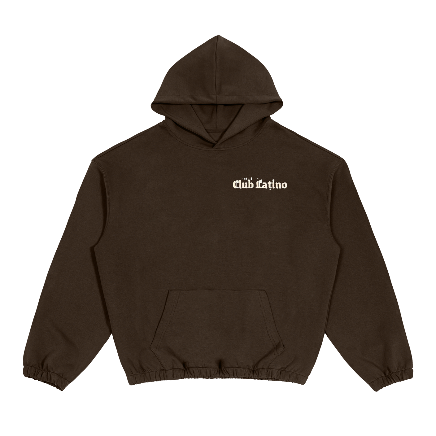 Club Latino Cropped Boxy Hoodie | PERLA