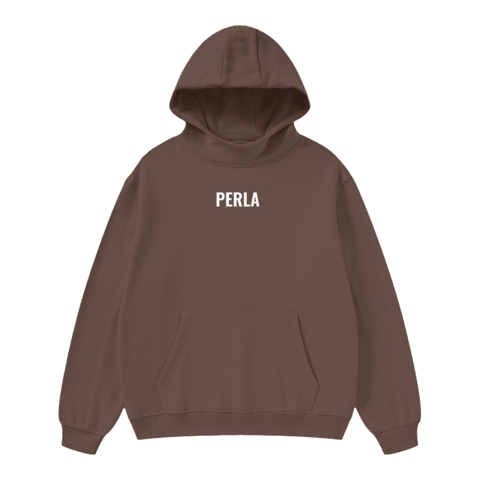High Neck Fleece Hoodie