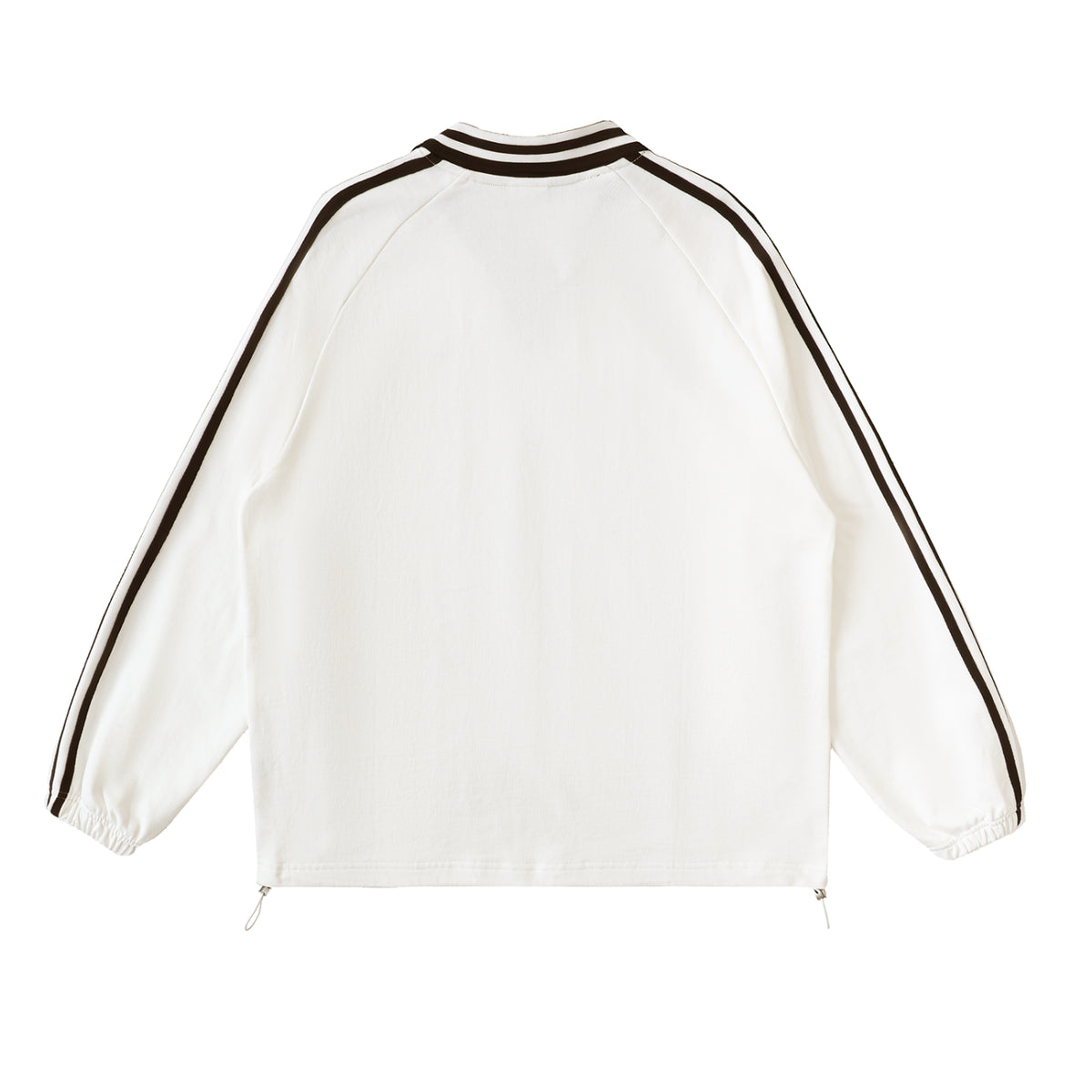 PERLA Contrast Collar Sweatshirt