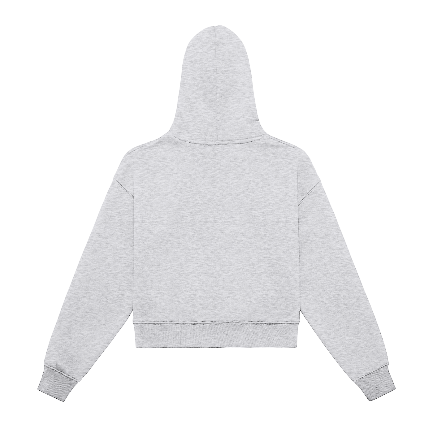 Stylish Fleeced Cropped Zip-Up Hoodie