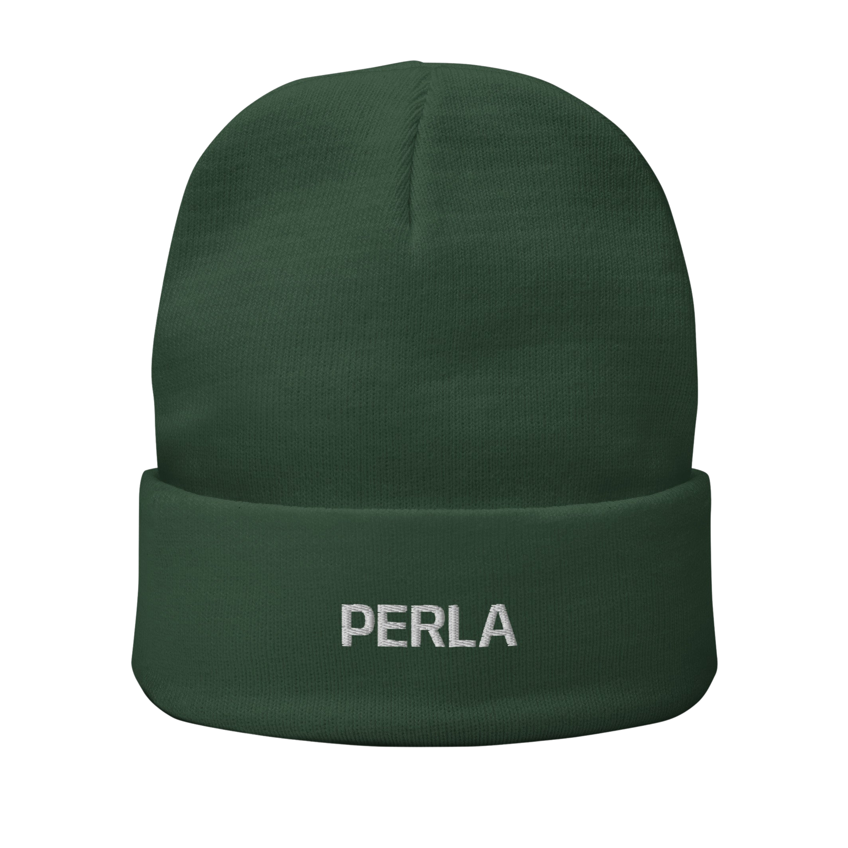 Stylish PERLA EMB Knit Beanie
