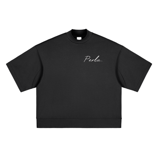 Heavyweight Classic Mock Neck T-shirt