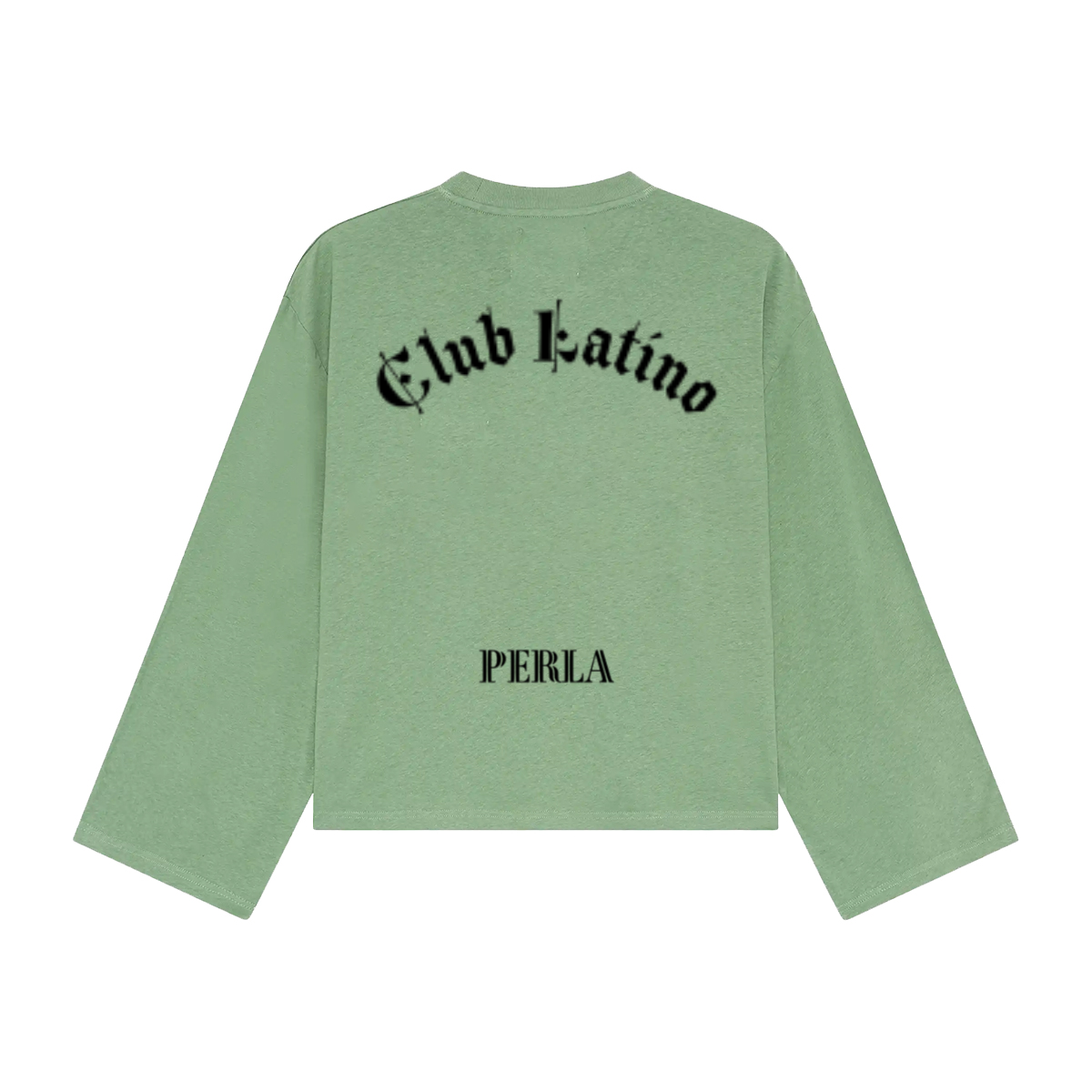 Unisex 100% Combed Cotton Cropped Long Sleeve T-shirt (305 GSM)