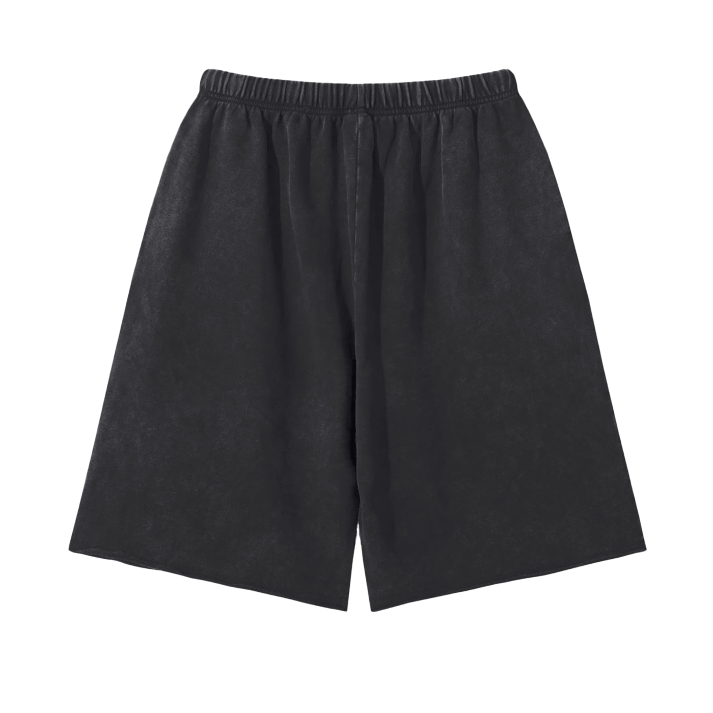 Vintage-Inspired Washed Shorts