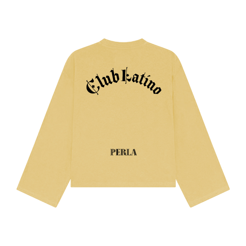 Club Latino Box Fit Lightweight Longsleeve – Unisex Streetwear | PERLA