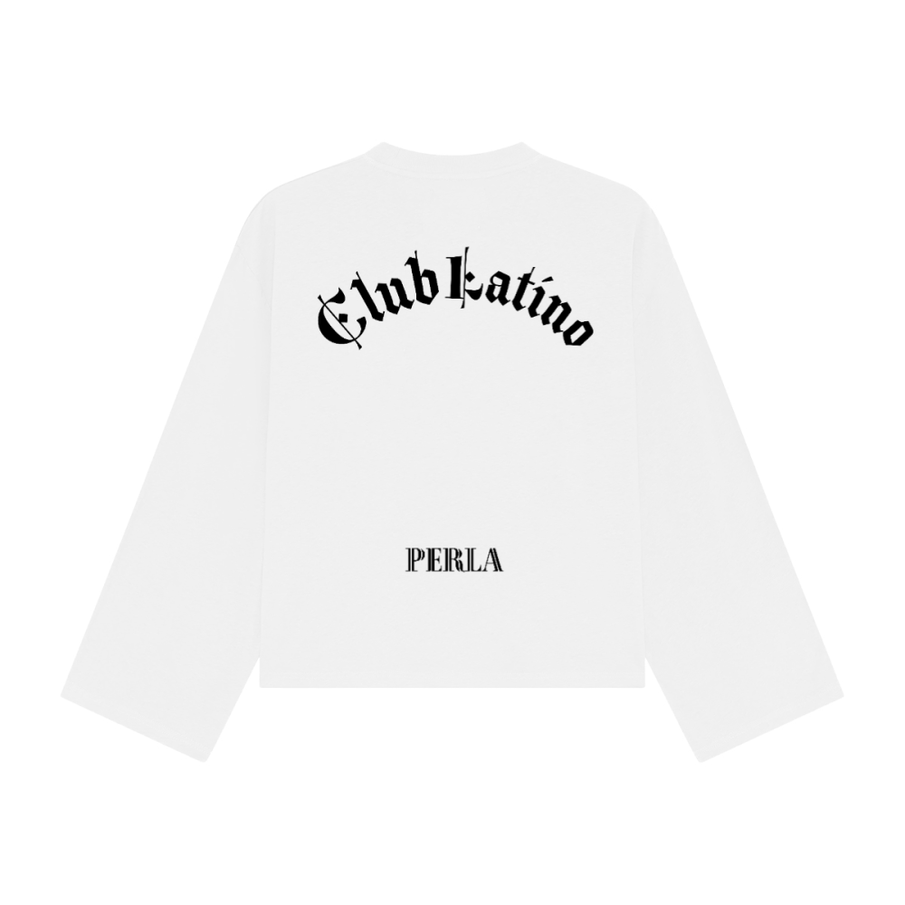 Club Latino Box Fit Lightweight Longsleeve – Unisex Streetwear | PERLA