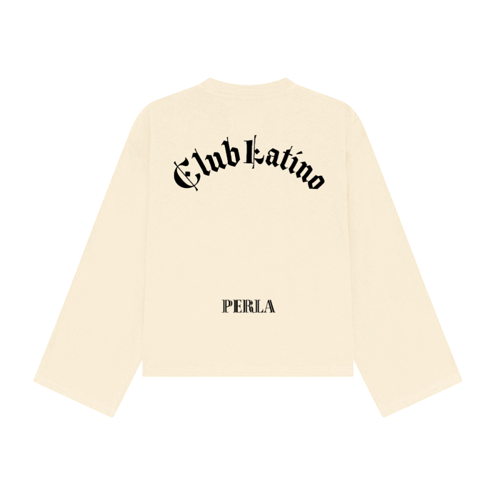 Club Latino Box Fit Lightweight Longsleeve – Unisex Streetwear | PERLA