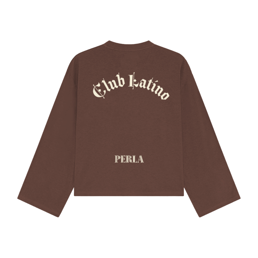 Club Latino Box Fit Lightweight Longsleeve – Unisex Streetwear | PERLA