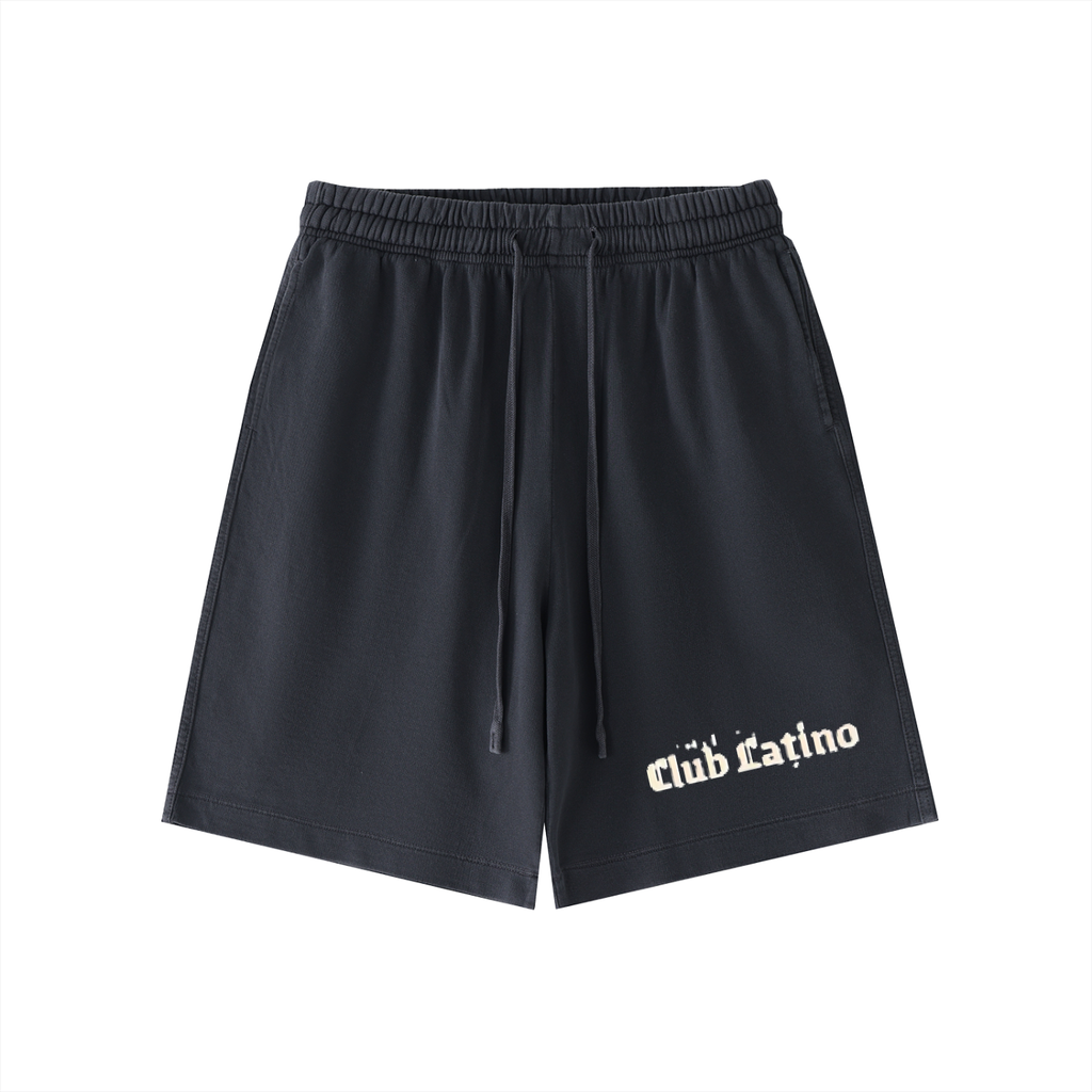 Club Latino Vintage Washed Cotton Shorts – Classic Logo