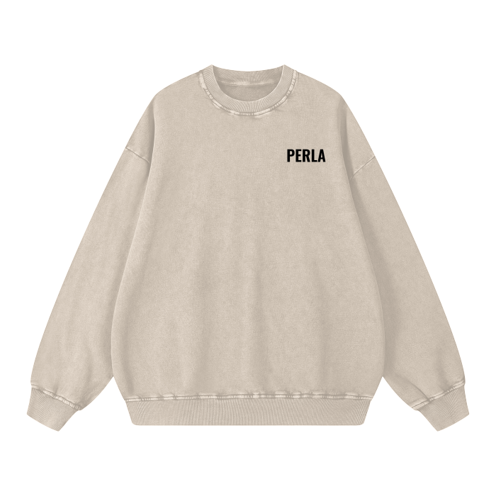 PERLA Acid Wash Sweatshirt