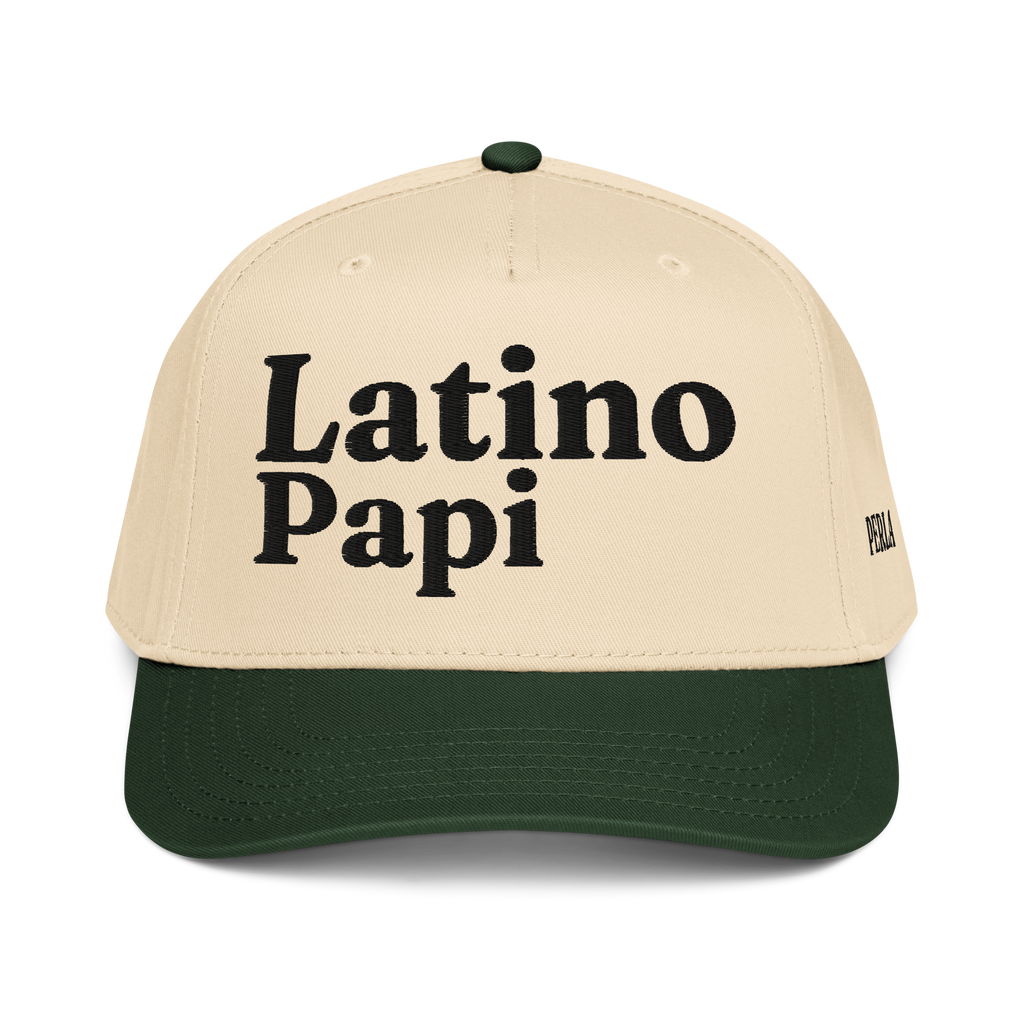 Latino Papi Snapback Hat – Embroidered Streetwear Cap | PERLA
