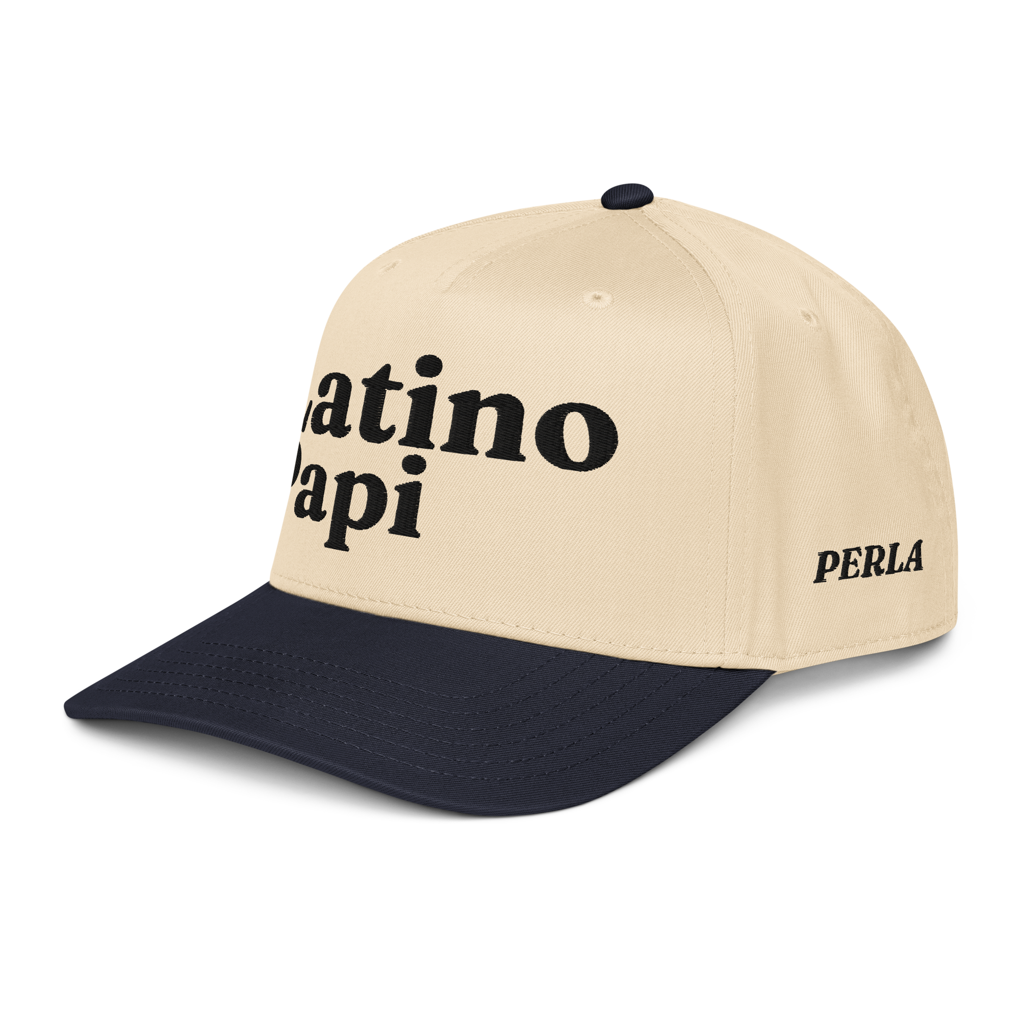 Latino Papi Snapback Hat – Embroidered Streetwear Cap | PERLA