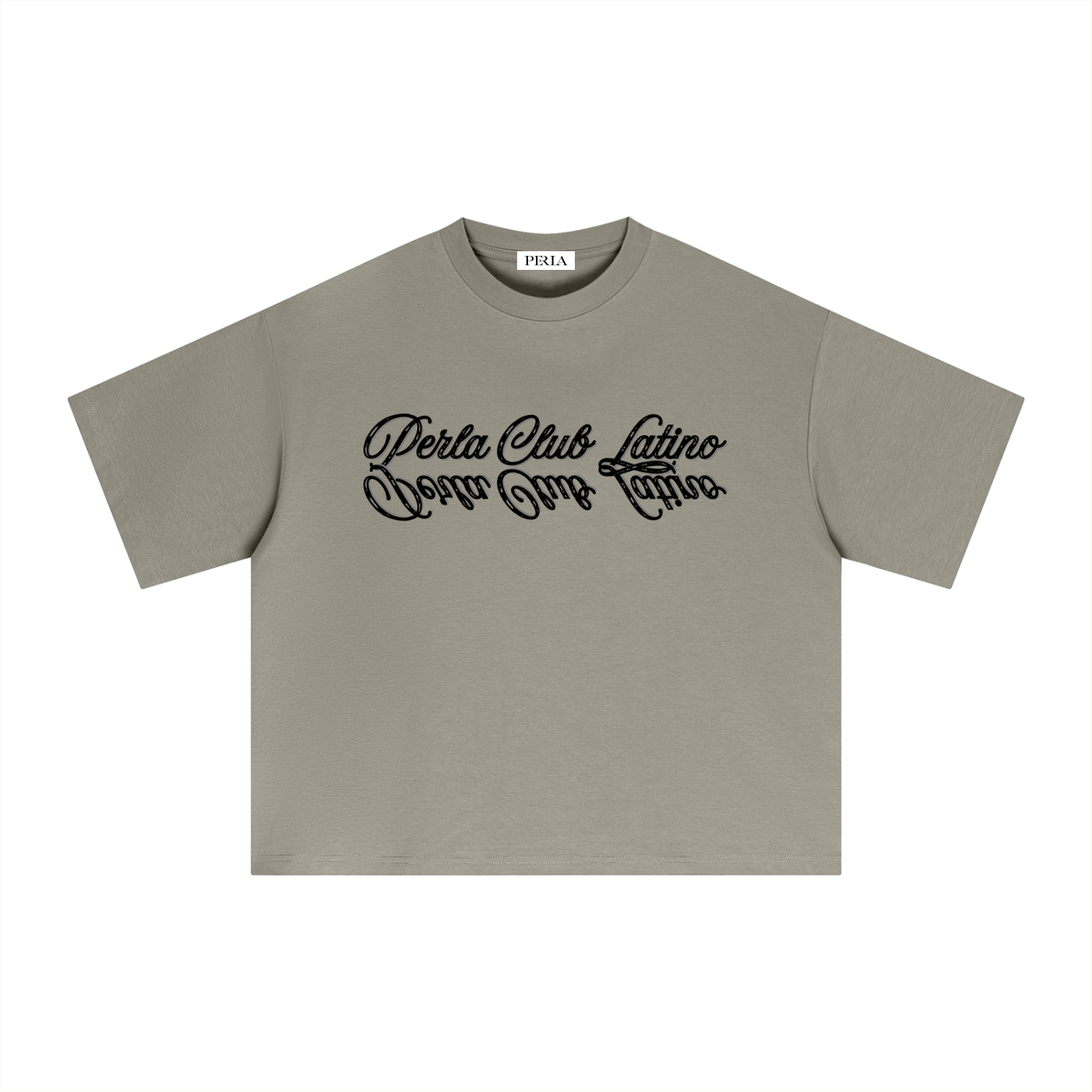 Club Latino T-Shirt | Boxy | Streetwear Tee | PERLA