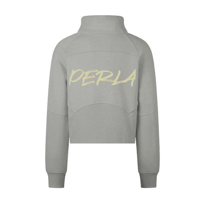 Women's Cropped Half-Zip Hoodie