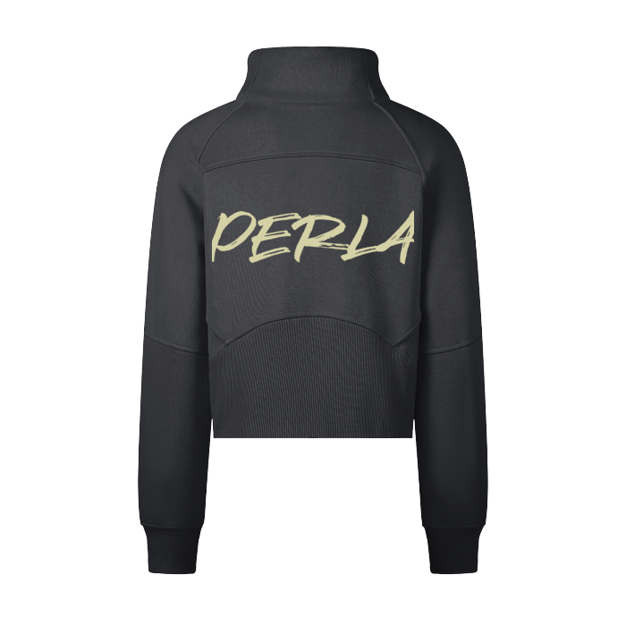 Women's Cropped Half-Zip Hoodie