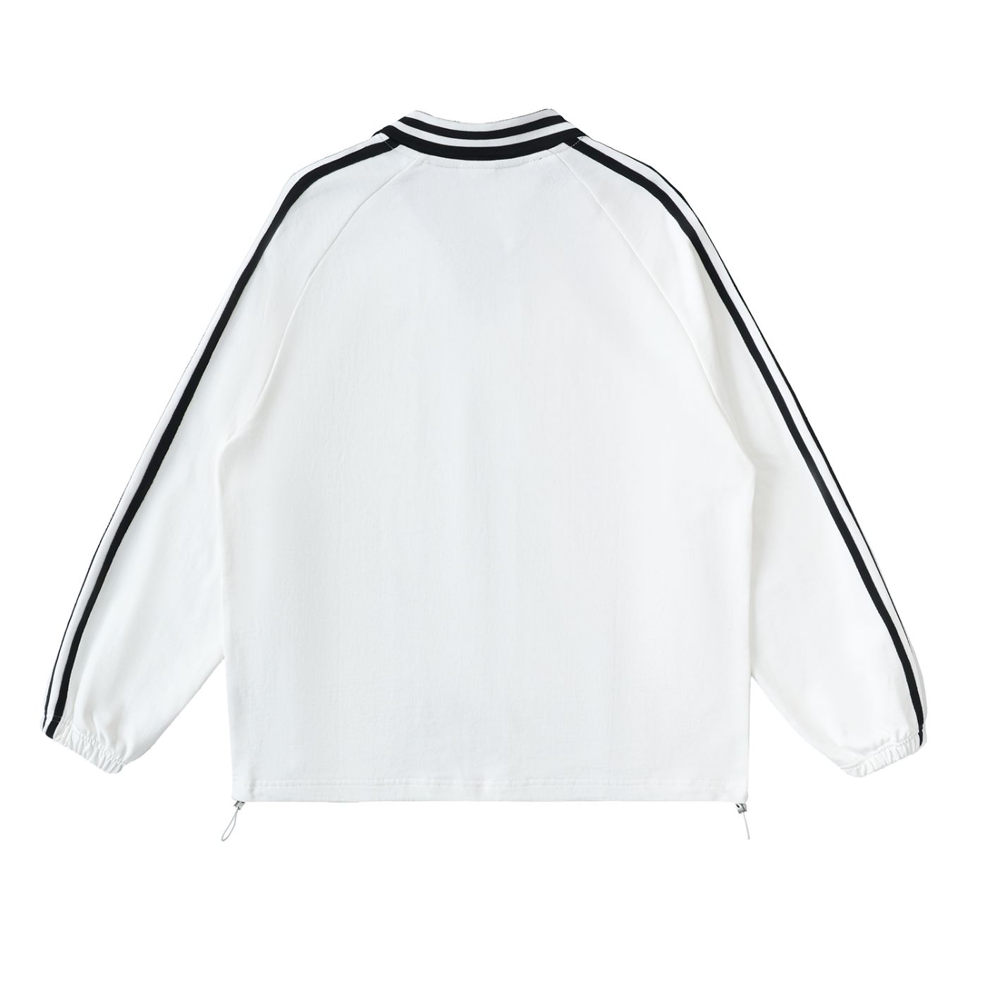 Preppy Contrast Collar Sweatshirt