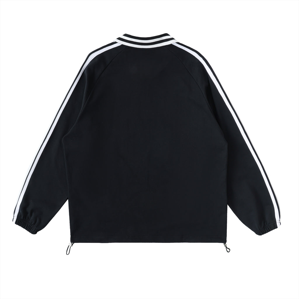 PERLA Contrast Collar Sweatshirt