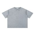 Club Latino Snow Wash Oversized Cropped Tee