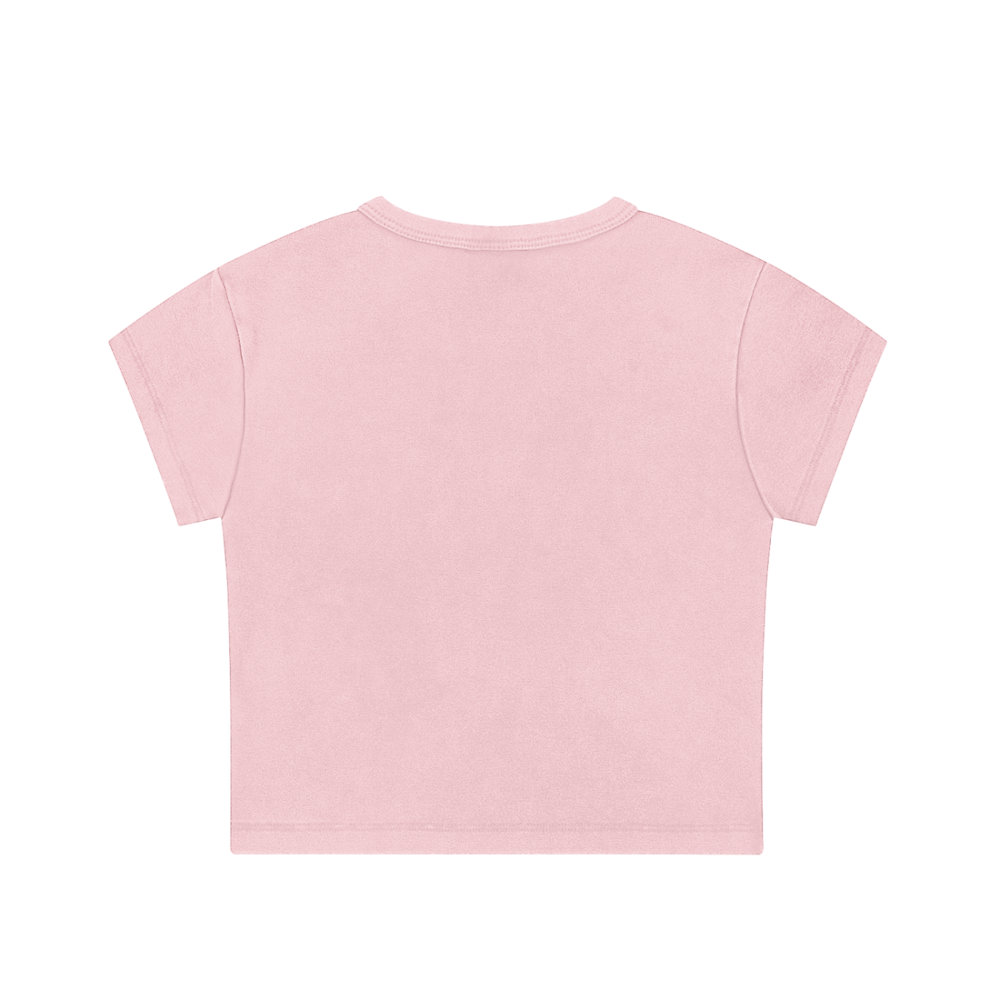 Trendy Snow-Washed Crop Top