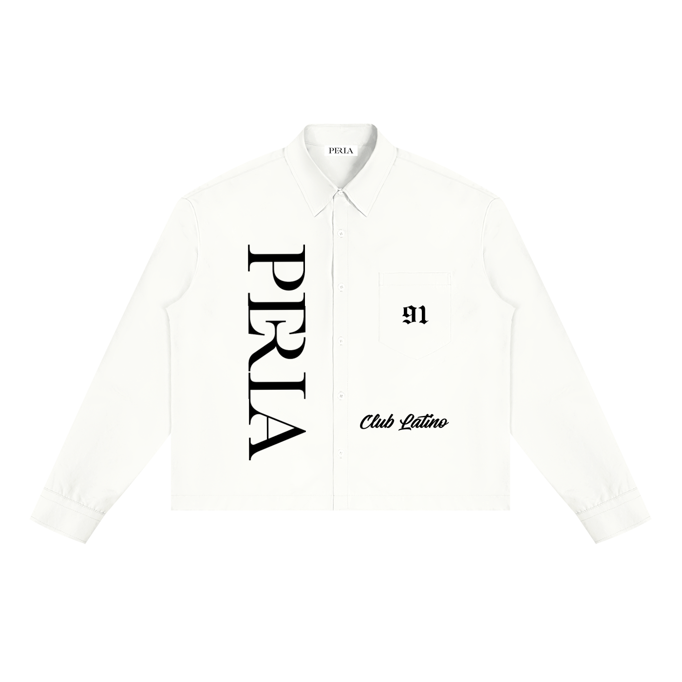 Unisex Boxy Long Sleeve Shirt