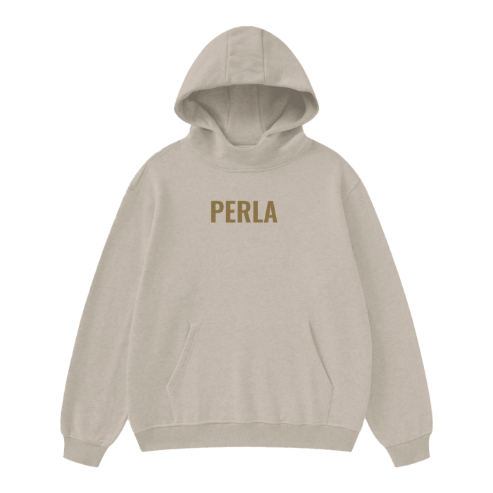 High Neck Fleece Hoodie