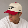 Latino Papi Snapback Hat – Flat Embroidered Cap | PERLA