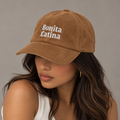 Bonita Latina Corduroy Hat – Embroidered Women’s Cap | PERLA
