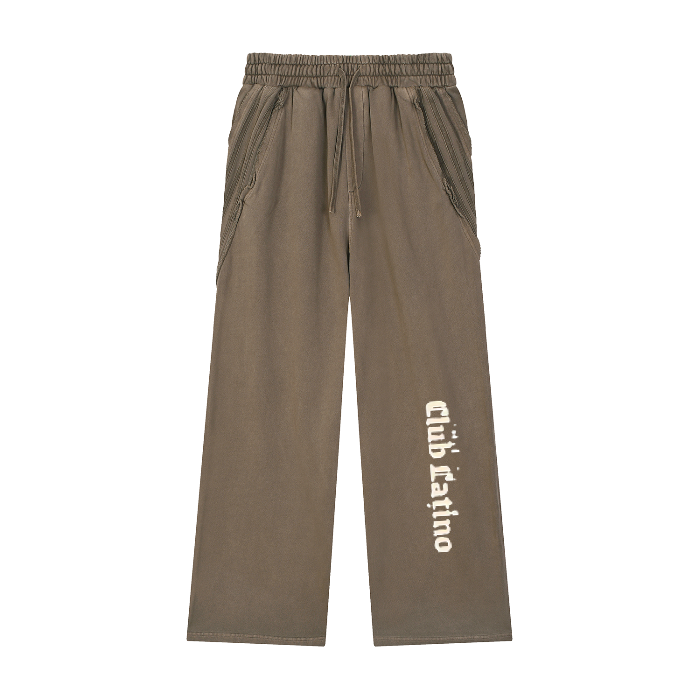 Club Latino Vintage Washed Wide-Leg Pants – Heavyweight Cotton | PERLA