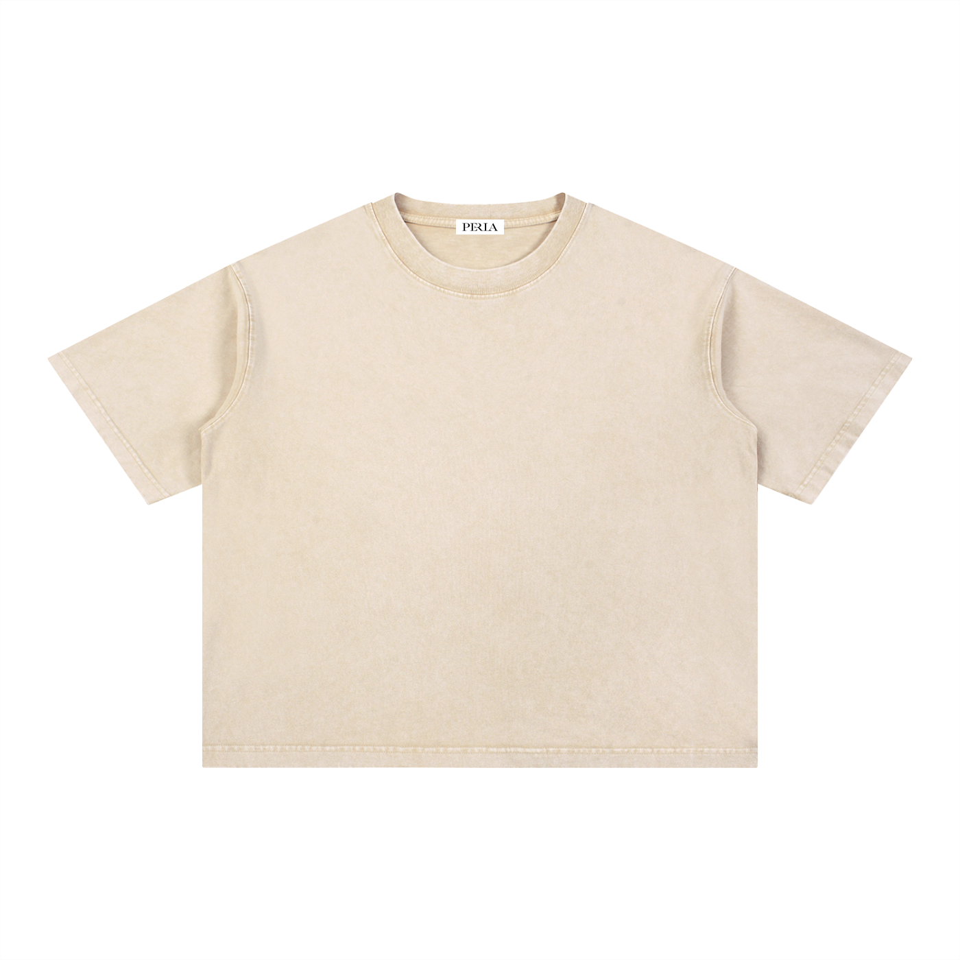 Club Latino Snow Wash Oversized Cropped Tee