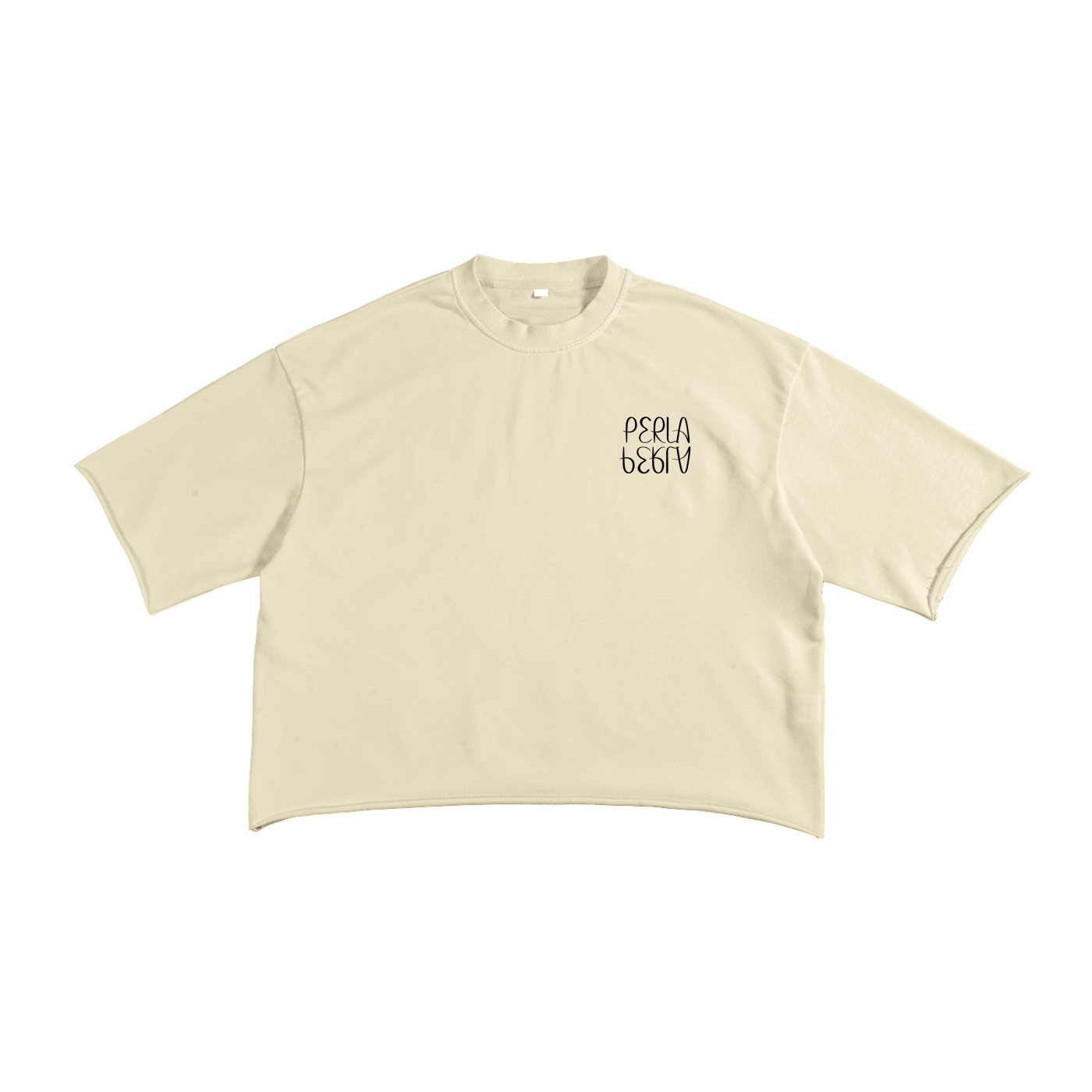 Luxury Streetwear Raw Edge T-shirt