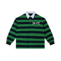 Club Latino Color block Stripe Polo Double Logo – Unisex Streetwear | PERLA