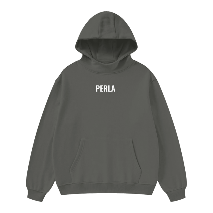 High Neck Fleece Hoodie