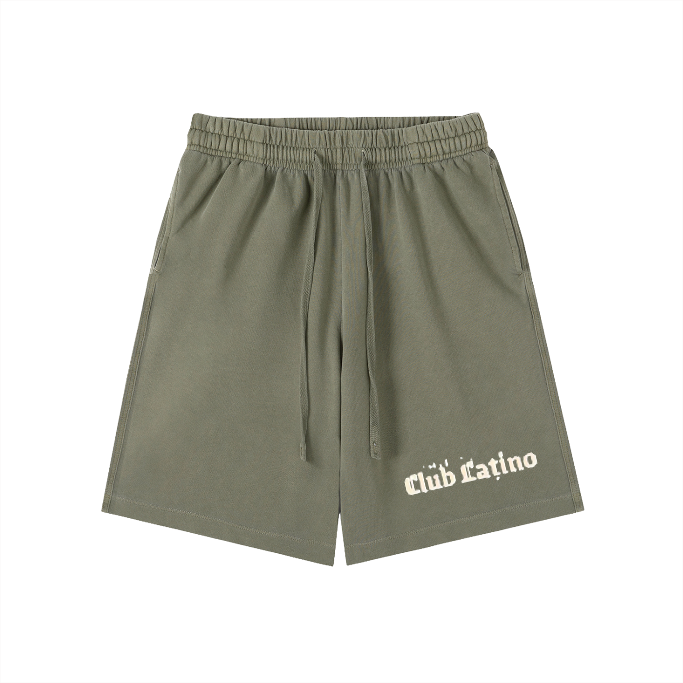Club Latino Vintage Washed Cotton Shorts – Classic Logo