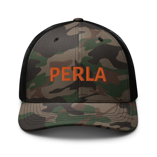 Camo Orange PERLA Tucker Hat