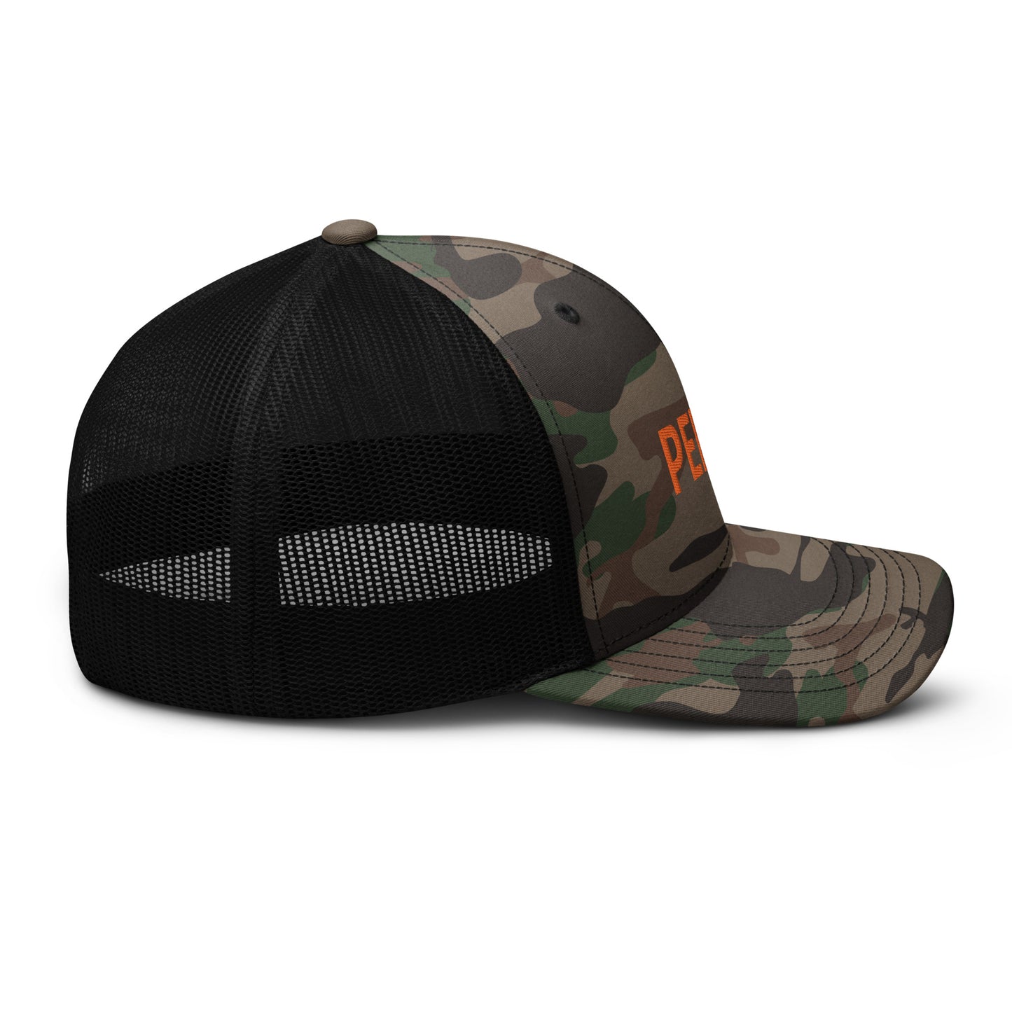 Camo Orange PERLA Tucker Hat