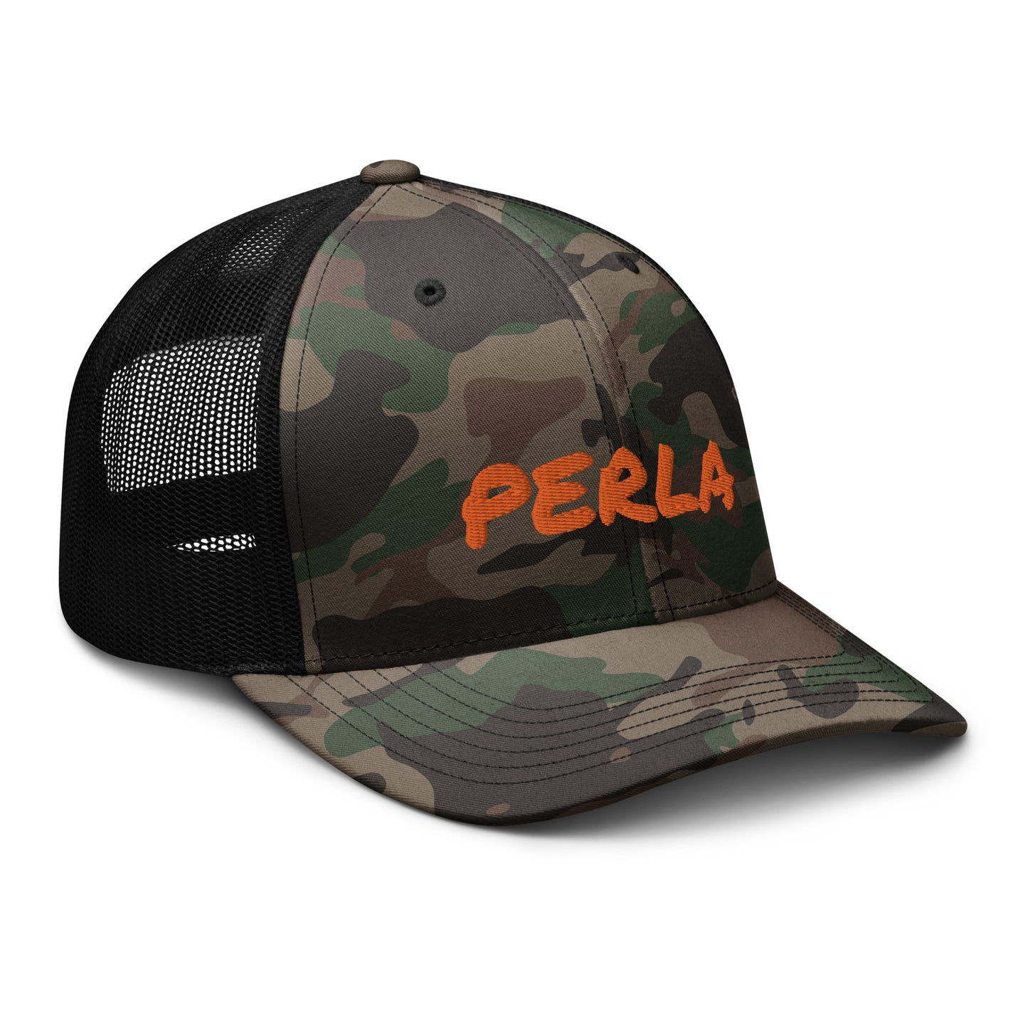 Camo trucker hat