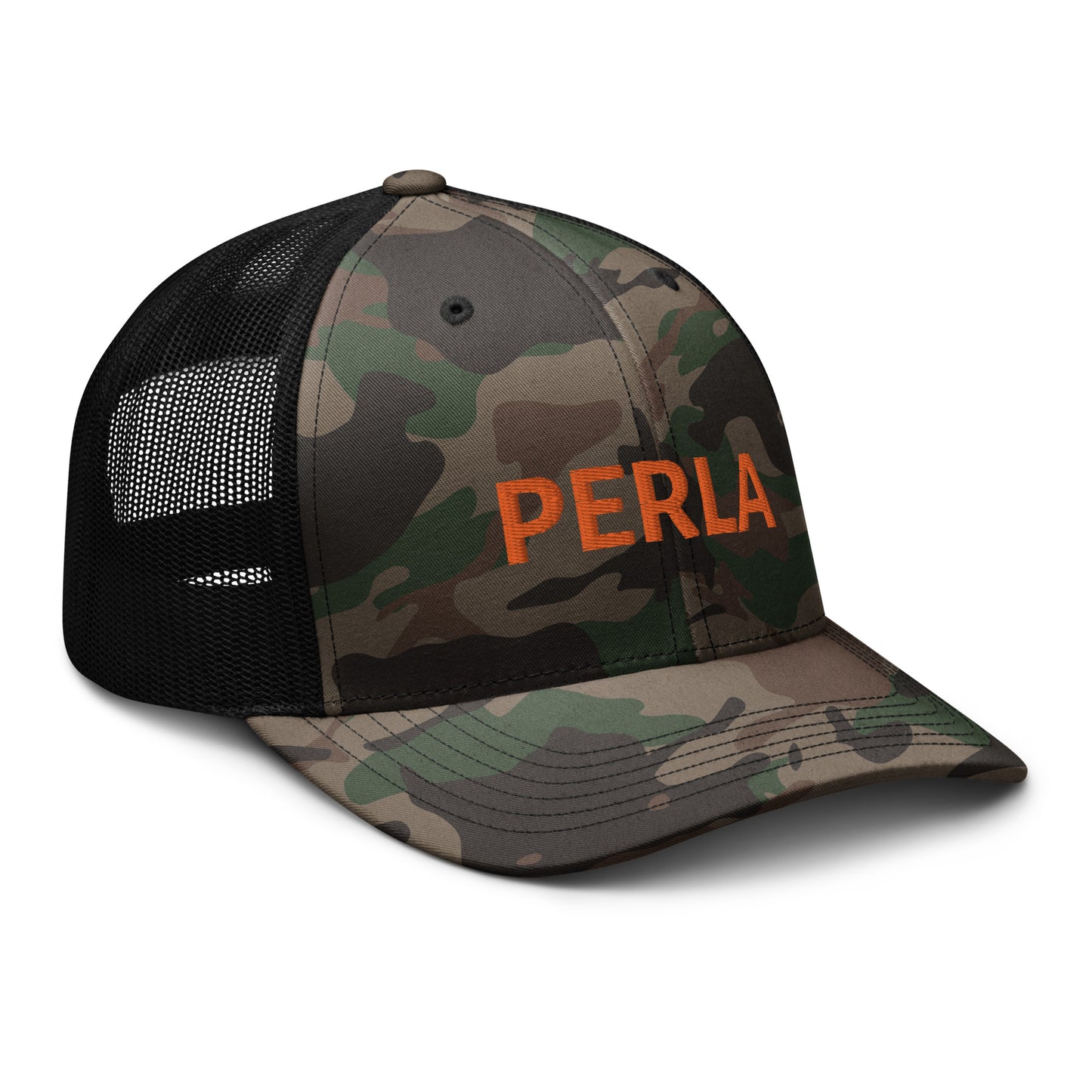 Camo Orange PERLA Tucker Hat