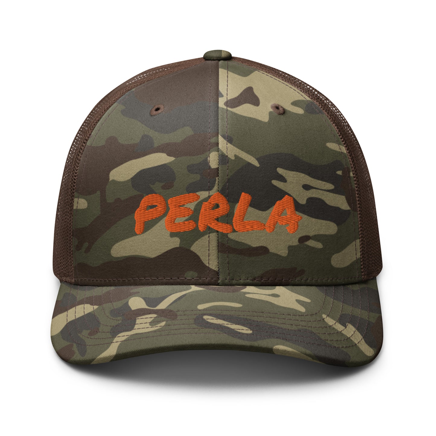 Camo trucker hat