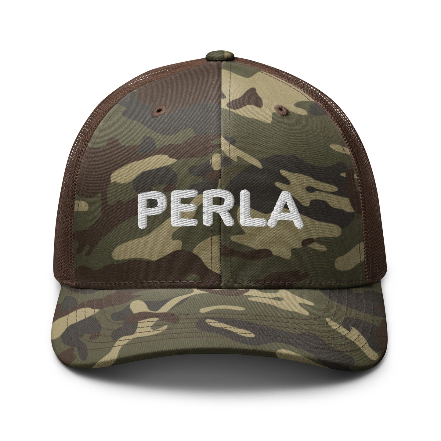 Camo trucker hat