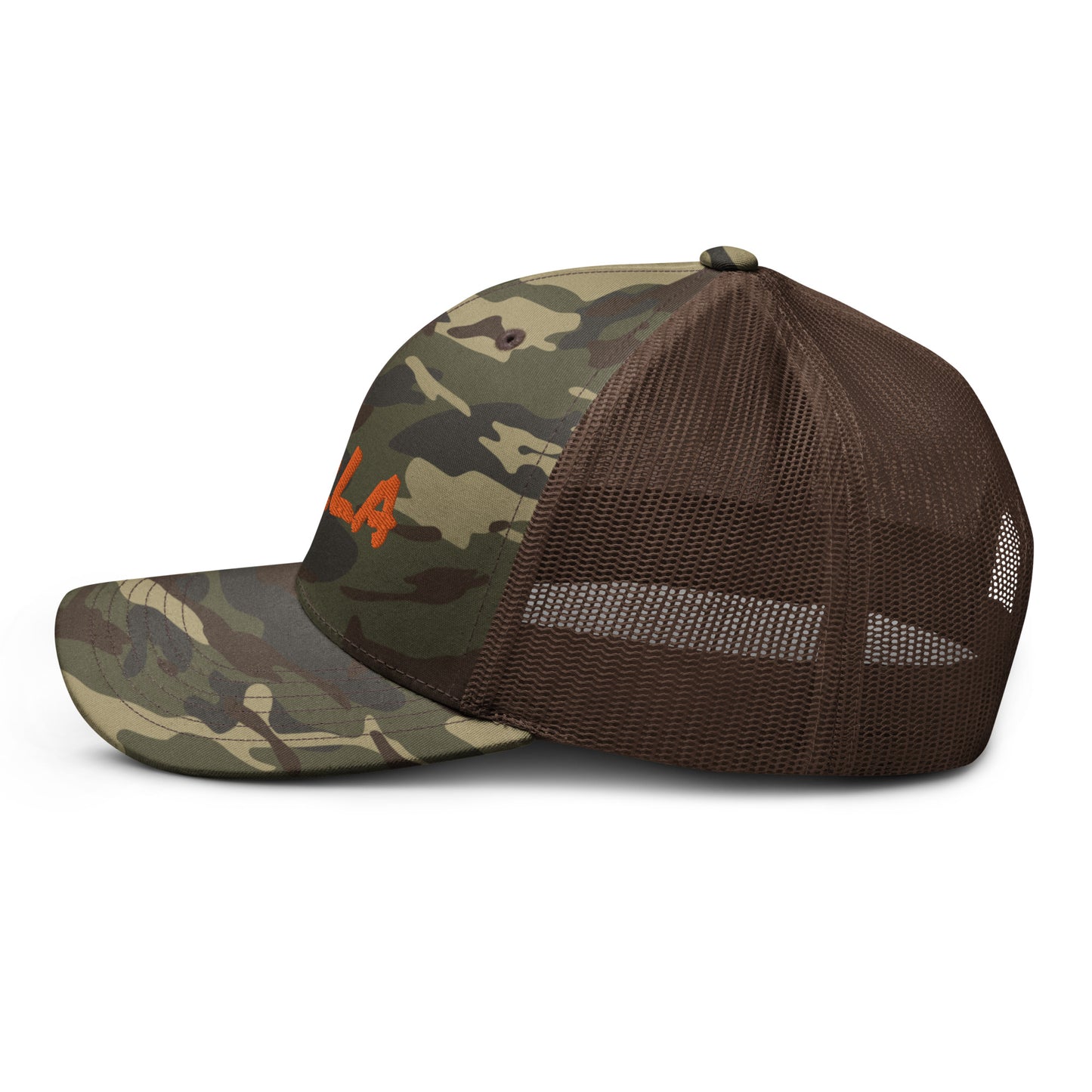 Camo trucker hat