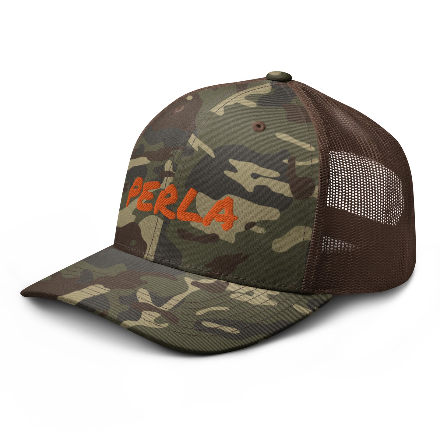 Camo trucker hat