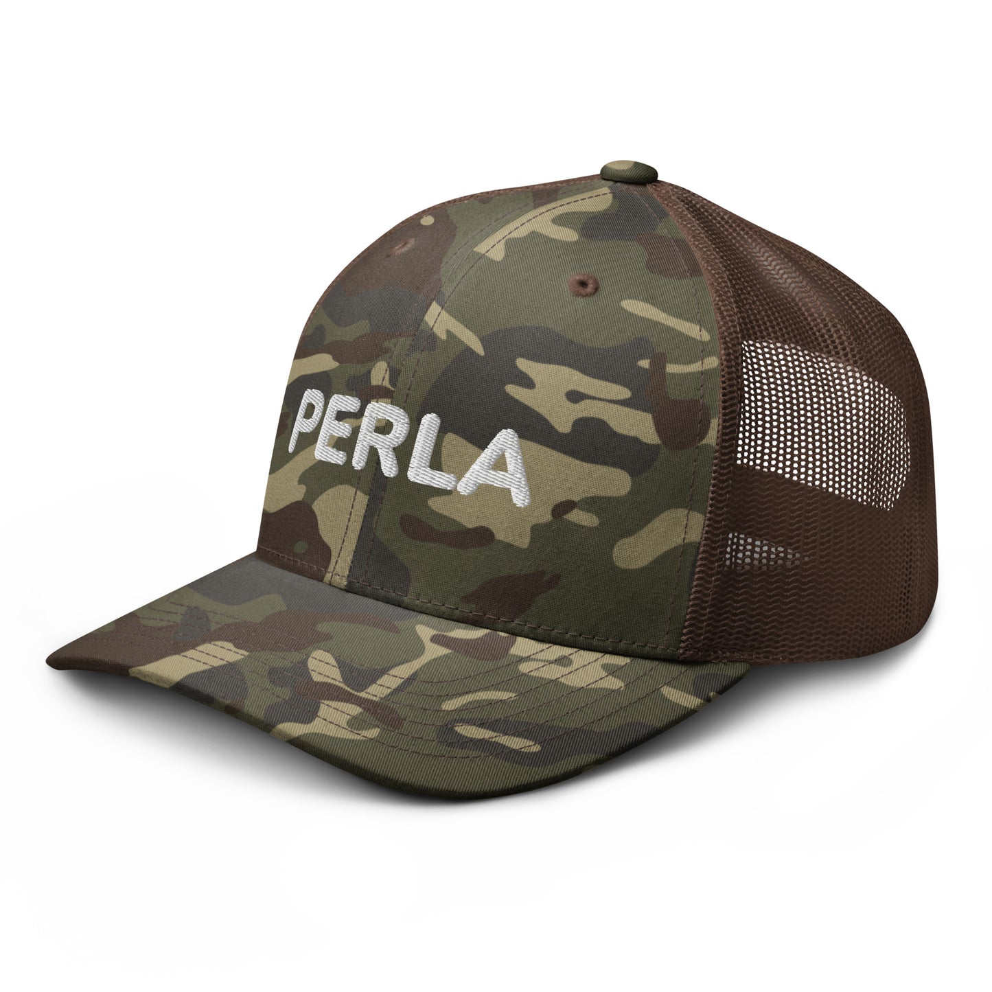 Camo trucker hat