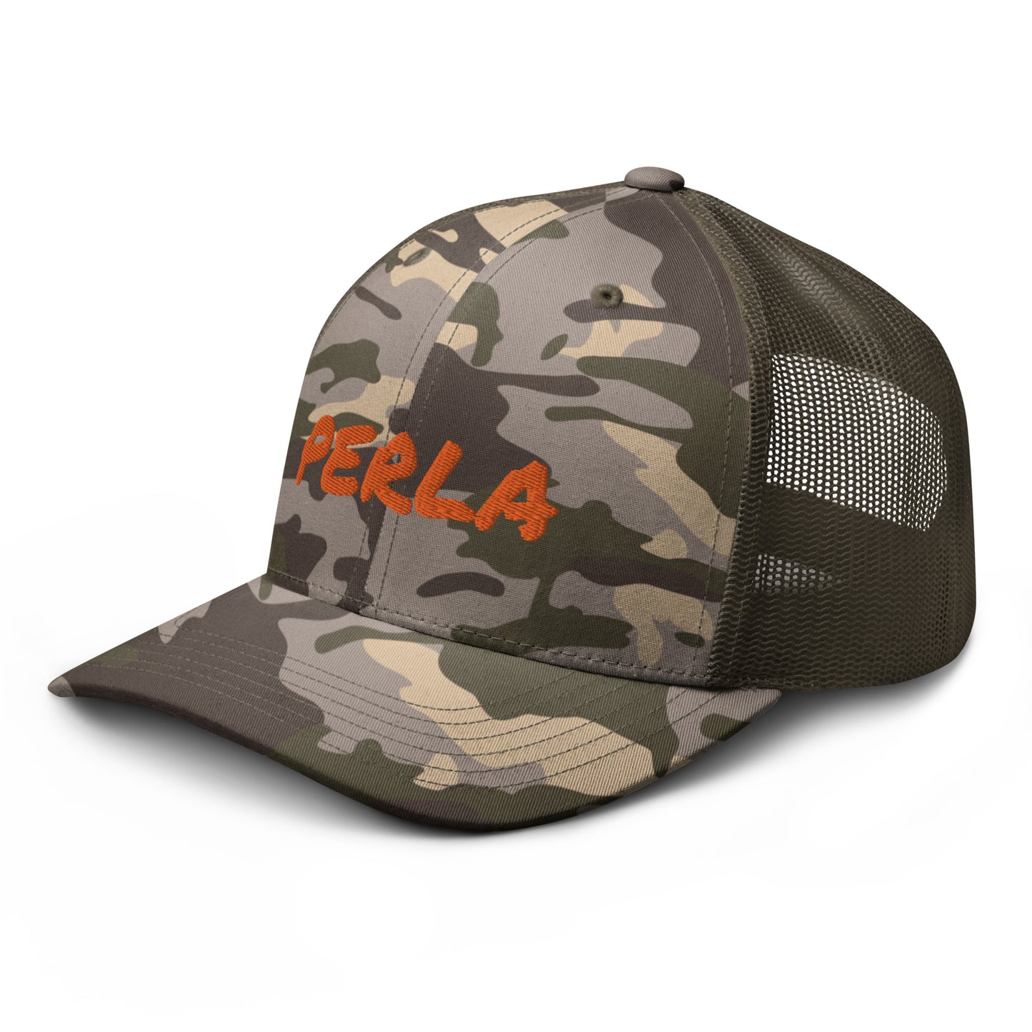 Camo trucker hat