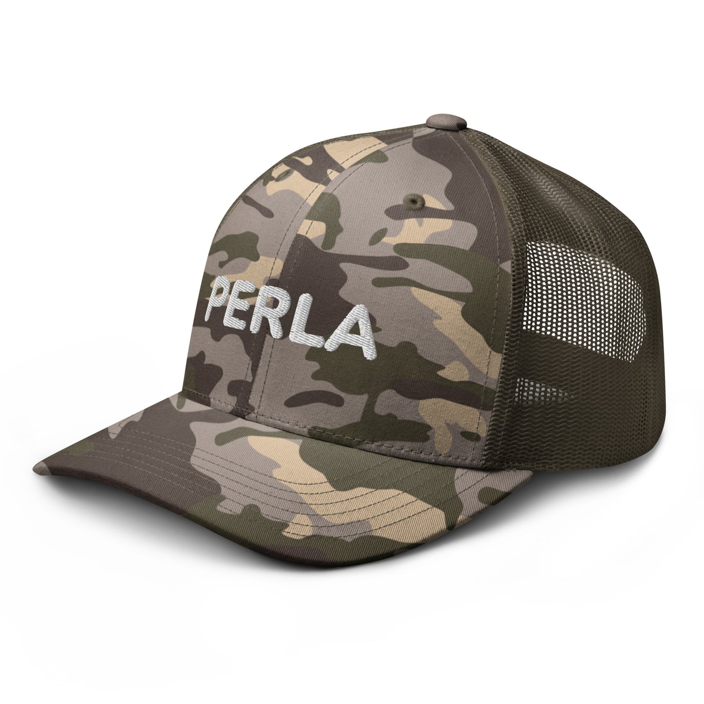 Camo trucker hat