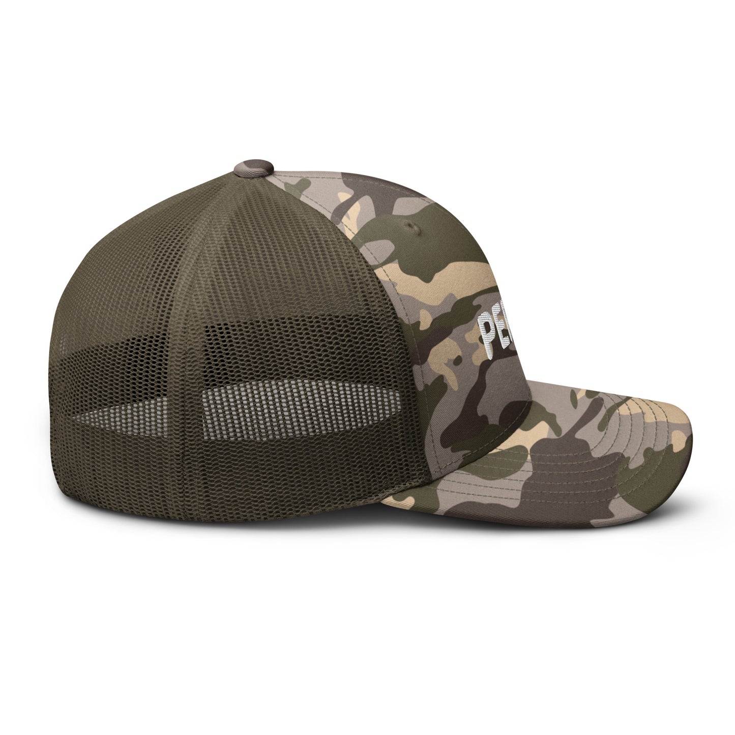 Camo trucker hat